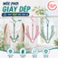Combo 10 cái Móc phơi giày dép 2 chấu thông minh siêu đa năng - Xoay 360 độ