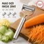 Combo 3 cái Nạo sợi, bào vỏ Inox 3in1/ Dụng cụ nạo rau của quả đa năng