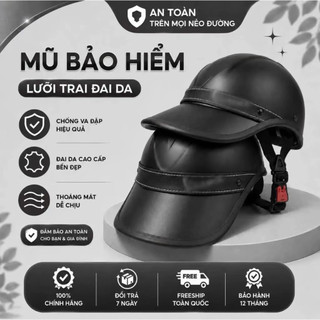 [Giá Xả] Mũ Bảo Hiểm Vespa Lưỡi Trai Nam Nữ Nhiều Màu Sắc