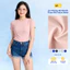 Áo Phông Nữ Yody Slimfit Thun Rib Coton Mềm WCTS26S040