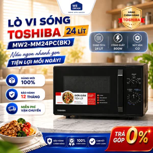 Lò Vi Sóng Toshiba MW2-MM24PC(BK) 24L - Hàng Chính Hãng