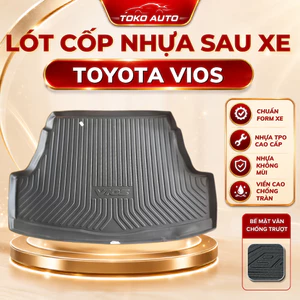 LÓT CỐP nhựa dẻo xe Toyota Vios cao cấp 2014 - nay cao cấp không mùi