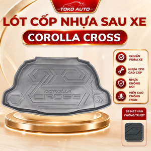 LÓT CỐP xe Toyota Corolla Cross 2020 - Nay chất liệu nhựa dẻo không mùi, không thấm nước