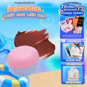 Son Kem Bùn Merzy Kiêm Má Hồng Mờ Lì, Mịn Mượt Như Bơ Dạng Hũ Blurry Lip Mousse 6g ThegioiSkinfood