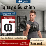 Lysin Tạ Tay đa năng 24kg Pumpking tròn Tập Gym Tại Nhà, Bộ Tạ Điều Chỉnh 1 tay, 15 in 1 Gọn Nhẹ 2026 New — ảnh 1