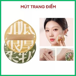Bông Mút Makeup Size Lớn, Bông mút trang điểm Dặm Nền Mềm Mại Đàn Hồi