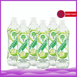Thùng 24 Chai Nước Khoáng Ngọt Hương Chanh Có Gas Thiên Nhiên 430ml Đảnh Thạnh - Giàu và bổ sung vi khoáng tự nhiên
