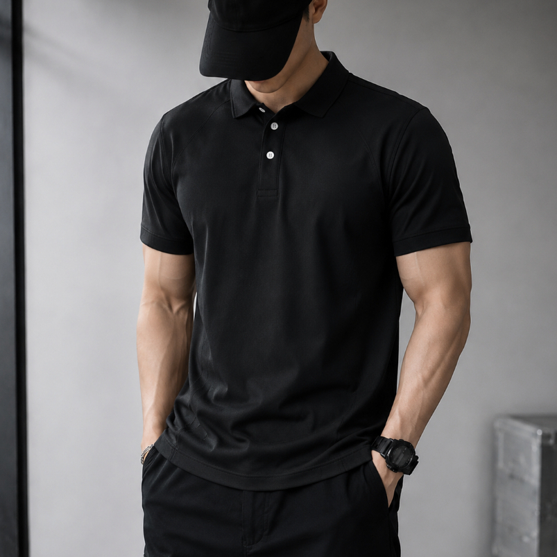 Áo Polo 4Way Essential - ARTCOM, Chất vải Cotton CoolMax CAO CẤP Mắt Dệt Cá Sấu, Form REGULAR FIT,