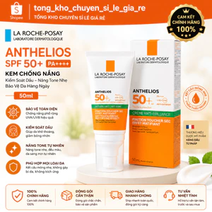 Kem Chống Nắng La Roche-Posay SPF50+ PA++++ 50ml – Kiểm Soát Dầu, Nâng Tone Nhẹ, Bảo Vệ Da Hàng Ngày