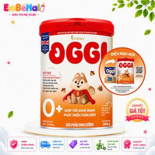 Sữa Bột Oggi Phát Triển Toàn Diện Vitadairy - Tăng Cân, Chiều Cao, Đề Kháng Cho Bé 900g