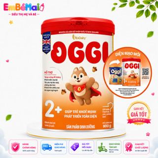 Sữa Bột Oggi Phát Triển Toàn Diện Vitadairy - Tăng Cân, Chiều Cao, Đề Kháng Cho Bé 900g