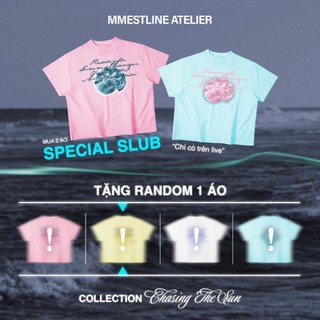 [Only Mega] Combo 2  Áo thun MMESTLINE vải PREMIUM SLUB Cotton Form Regular Tee