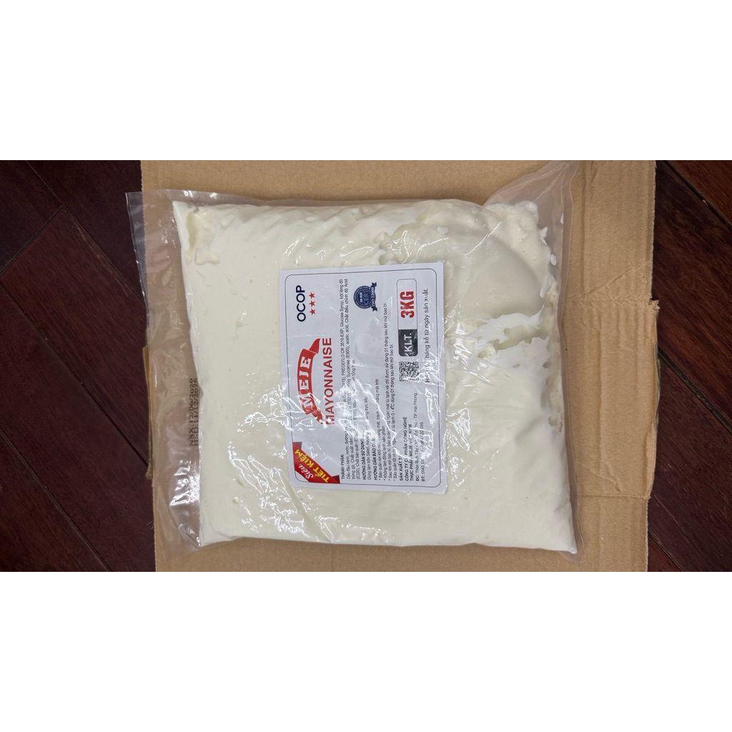 Mayonnaise Meje siêu tiết kiệm túi 3kg