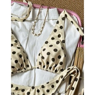 𝐄𝐦𝐱𝐢𝐧𝐡𝐩𝐥𝐮𝐬 | Hỏa tốc HN | Bikini 2 mảnh chấm bi cổ yếm