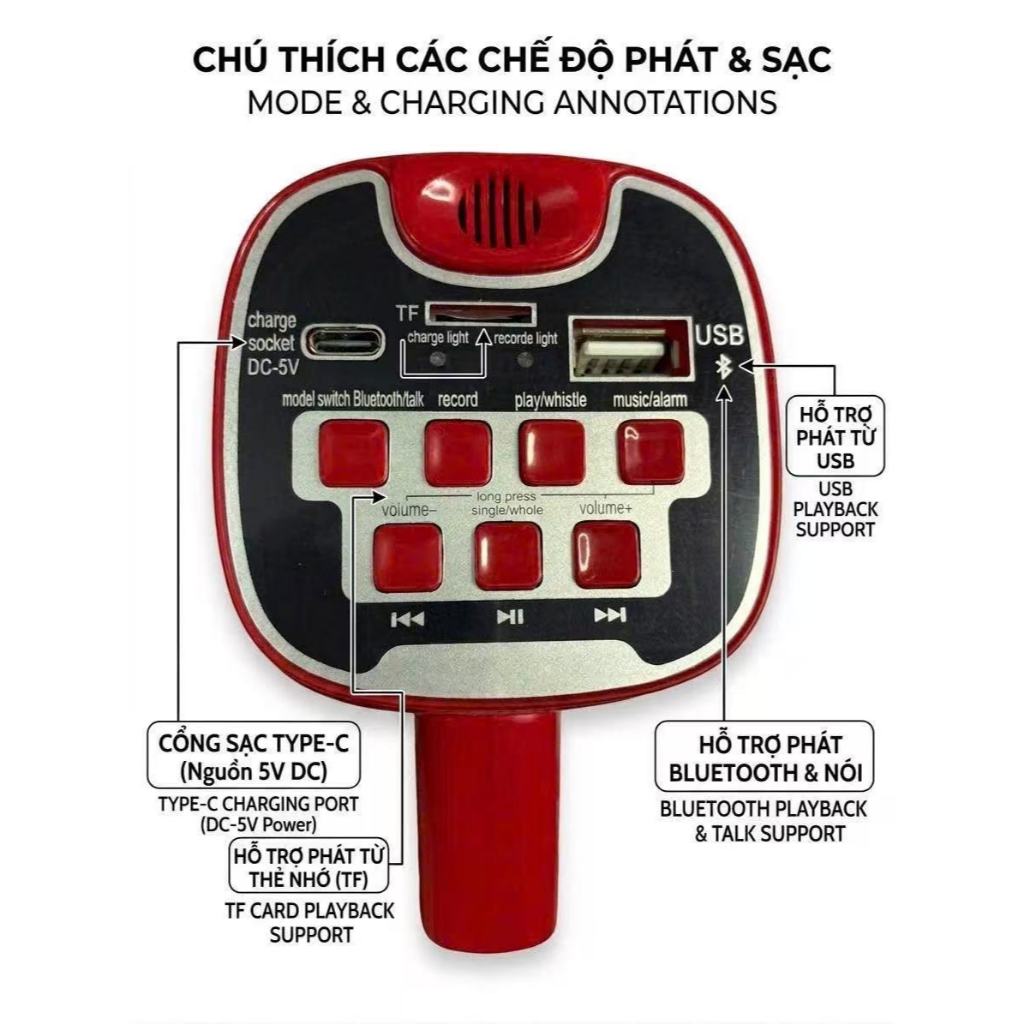 Loa Phóng Thanh 06L Bluetooth Ghi Âm,Có Phát Lại Có Cổng Usb Thẻ Nhớ(1pin)/ (4 pin)