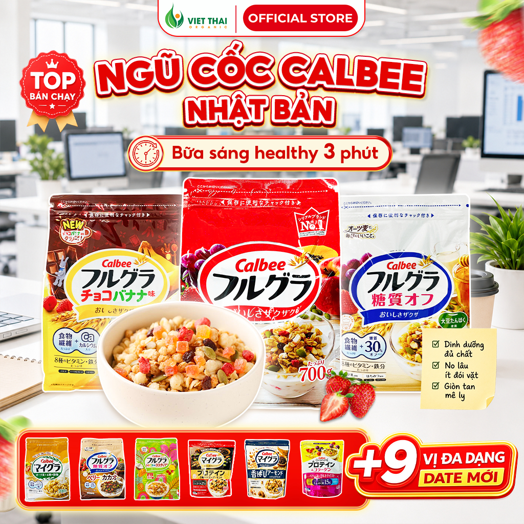 Calbee - Ngũ Cốc Giá Tốt, Chính Hãng, Đảm Bảo | Shopee Việt Nam