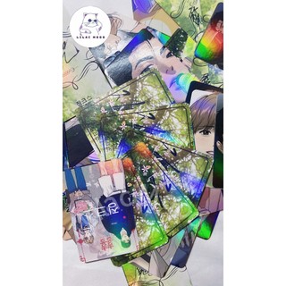 [hàng sẵn] Jinx / Vận xui (có ảnh thật) | Hộp thẻ card laser 55 tấm (hot) | Lomo lomocard laser BL Korea Manhua