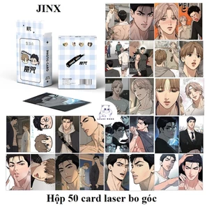 Jinx / Vận xui (có ảnh thật) | Hộp thẻ card laser 55 tấm (hot) | Lomo lomocard laser BL Korea Manhua