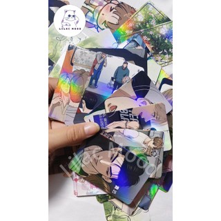 [hàng sẵn] Jinx / Vận xui (có ảnh thật) | Hộp thẻ card laser 55 tấm (hot) | Lomo lomocard laser BL Korea Manhua