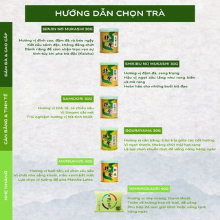 Bột Trà Xanh Cao Cấp Matcha Yamamasa Koyamaen Samidori Unami Đậm Đà Béo Nhẹ Ngọt Thanh Nhật Bản M44