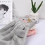 Khăn lau tay hình mặt heo dễ thương, thấm nước tốt treo nhà bếp tiện ích kích thước 35cmx25cmx8cm