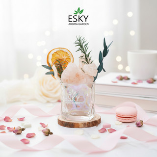 Set Quà Tặng Nam Nữ Ly Đá Khuếch Tán Tinh Dầu Thơm Phòng ESKY AROMA GARDEN (12 mùi)
