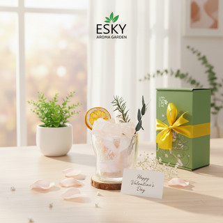 [QUÀ TẶNG SINH NHẬT] Tinh Dầu Thiên Nhiên ESKY Aroma Garden Set Quà Decor Trang Trí