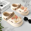 Dép sục bánh mì nữ Sticker cao cấp dế dày 6cm có lỗ thoáng khí chất liệu EVA êm mềm SR3