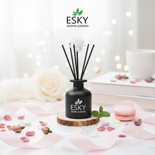 Set Quà Tặng Cao Cấp  ESKY AROMA GARDEN Tinh Dầu Cắm Que Tặng Sinh Nhật Nam Nữ 50ml