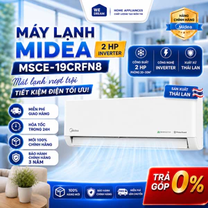 Máy Lạnh Midea Inverter 2HP MSCE-19CRFN8 | Vận Hành Bền Bỉ - Hàng Chính Hãng