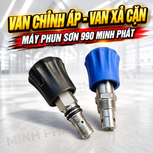 Van Chỉnh Áp - Van Xả Cặn Máy Phun Sơn Công Nghiệp 990, 980