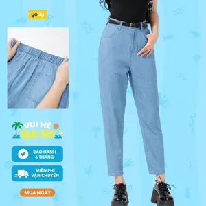 Quần Jeans Giấy Mỏng Baggy YODY tôn dáng thoải mái WCJE25S080