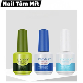Base Top Cứng Móng Vinimay Kiềm Dầu, Liên Kết Bột, Top Loang, Top Gọt, Bộ Liên Kết Sơn Gel