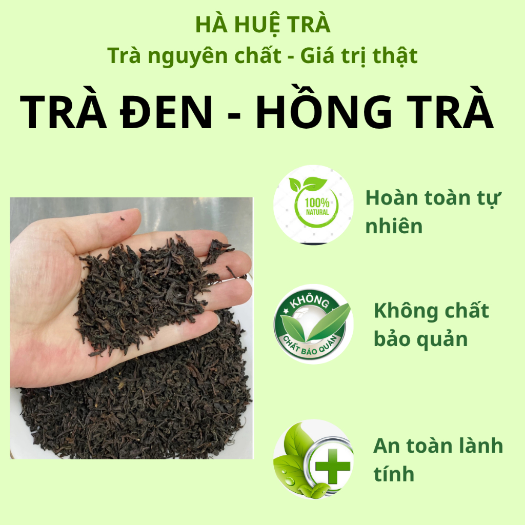Trà Đen - Nguyên liệu pha trà sữa, mix trà chanh, trà tắc, trà hoa quả