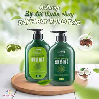 Dầu XẢ Bưởi Hà Thủ ô DR Susoft  - 500ml nuôi dưỡng, phục hồi tóc mềm mại