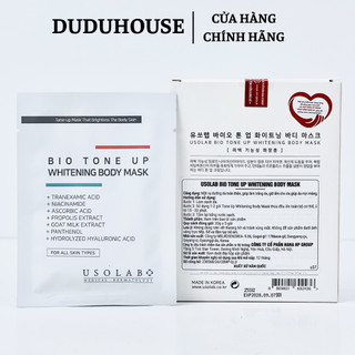 (Hàng Công Ty) Ủ Trắng Body USOLAB Bio Tone Up Whitening Body Mask Làm Trắng Da Toàn Thân 20g