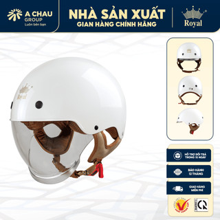 Mũ Bảo Hiểm 1/2 Royal M239 Chính Hãng – Nửa Đầu Kính Âm | Size M L XL XXL | Đủ Màu | BH 12T Tại NSX