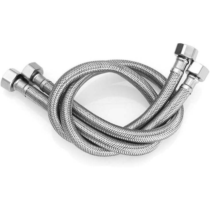 Dây Cấp Nước INOX 304, Tán INOX 304 - Dây Nối Vòi Chén, Lavabo, Bồn Cầu, Dây Xịt
