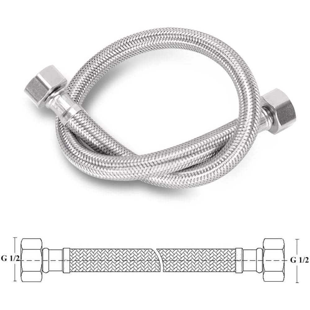 Dây Cấp Nước INOX 304, Tán INOX 304 - Dây Nối Vòi Chén, Lavabo, Bồn Cầu, Dây Xịt