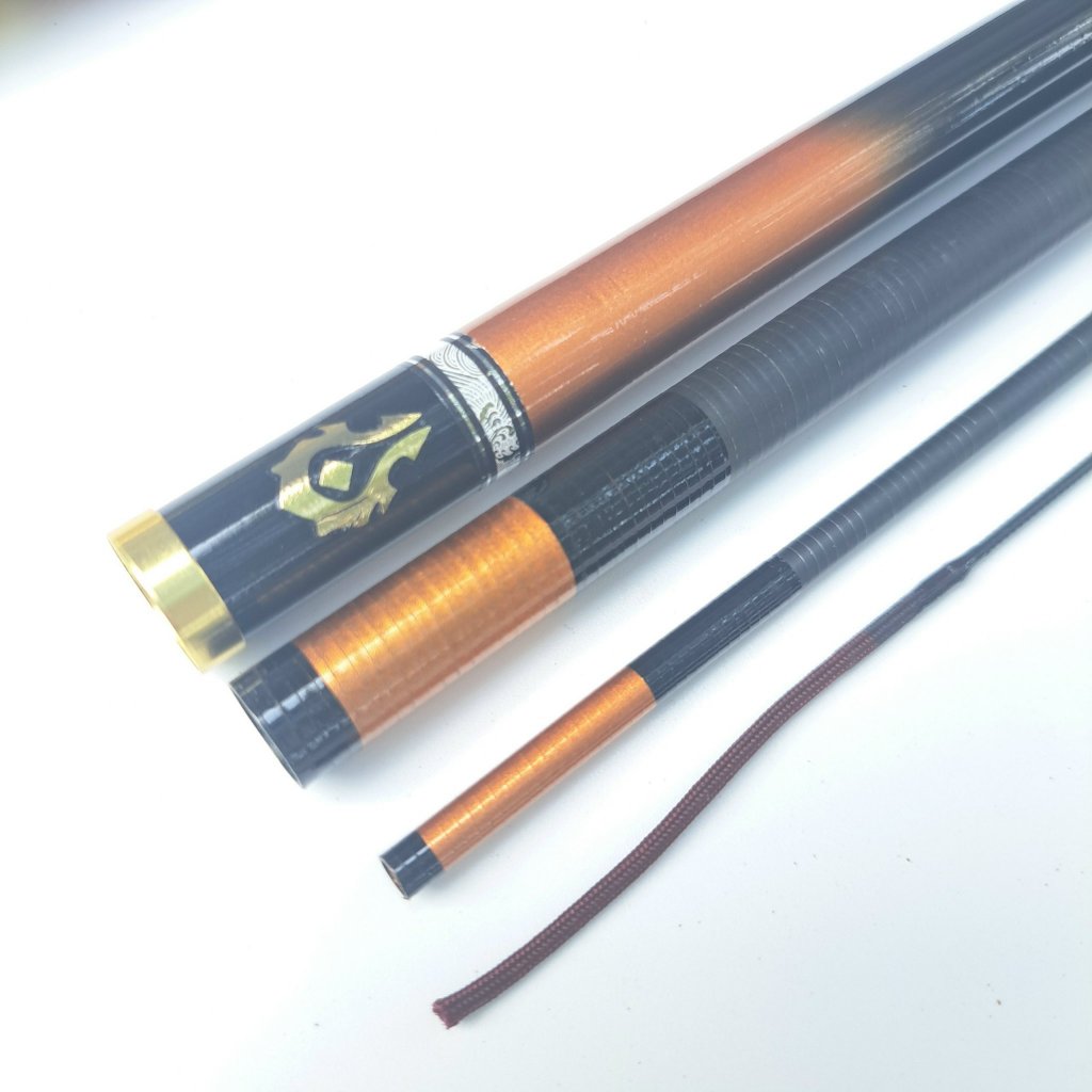 Cần câu đài Đế Vương Chư Hầu 6h đối trọng săn hàng chất liệu carbon xoắn cao cấp | Đồ Câu Ori