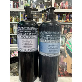 cặp gội xã phục hồi tóc 1000ml chính hãng Argan oil Hischer - HÀNG CHÍNH HÃNG