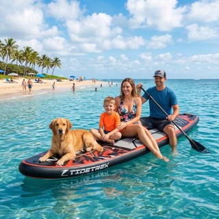 RAVEN - SUP câu cá có kèm ghế - 73B - TIDETREK - Thuyền SUP / Ván chèo đứng bơm hơi