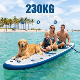 GLACIER - Thuyền SUP câu cá kèm ghế - 73F - TIDETREK - Thuyền SUP / Ván chèo đứng bơm hơi