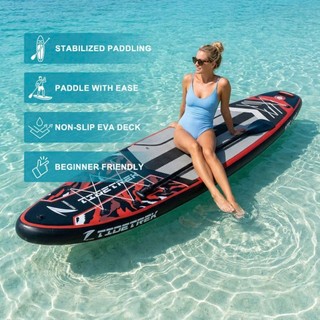 Bộ sưu tập THUYỀN SUP CÂU CÁ - TIDETREK - Thuyền SUP / Ván chèo đứng bơm hơi