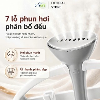 BÀN LÀ HƠI NƯỚC CÂY ĐỨNG CHIGO ZG-869，Bàn là cây đứng công suất mạnh 2000W là mọi loại vải，làm mờ nếp nhăn nhanh chóng