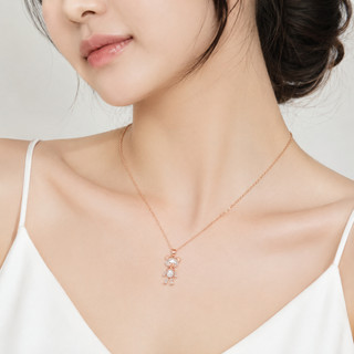 Dây chuyền nữ LAMY Crystal Teddy Bear Necklace 6391
