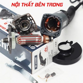 Mát mài góc chạy điện WORKFIX WF-AG980W | Công suất 980W, Tốc độ 11000rpm Công tắc bóp an toàn - Máy cắt góc cầm tay