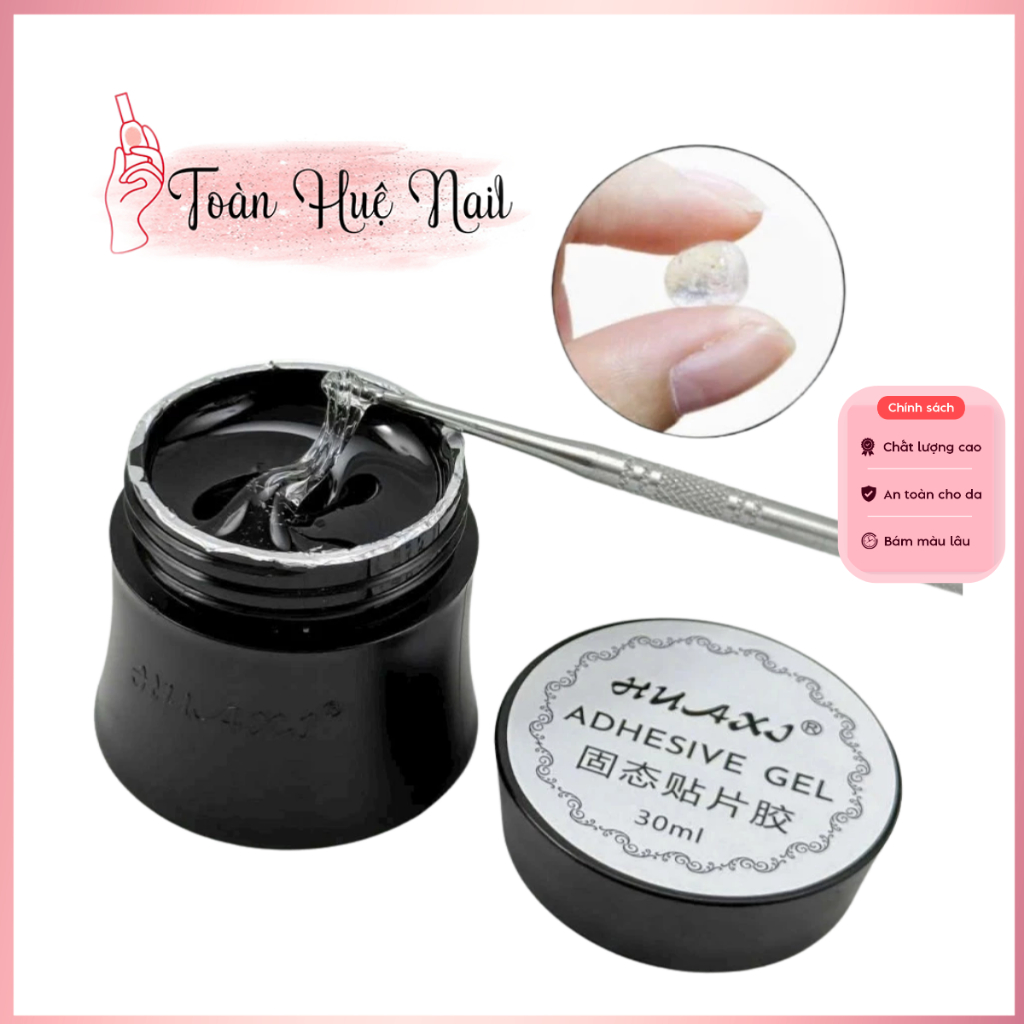 Gel Định Hình Huaxi 30ml Đa Năng Dán Móng Úp Đính Đá Nặn Charm Không Dính Tay