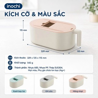 Bộ Nạo Cắt Rau Củ Inochi: Đa Năng, Tiện Lợi, Cao Cấp - Biến Hóa Món Ăn (6 Lưỡi Dao)