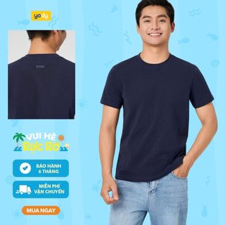 Áo Phông Nam Yody Slim Mác Cao Su thoáng mát, nhẹ, mêm mịn MCTS26S003